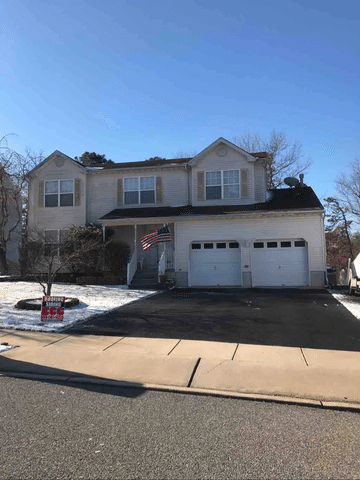 Roof Replacement in Barnegat - Before Photo